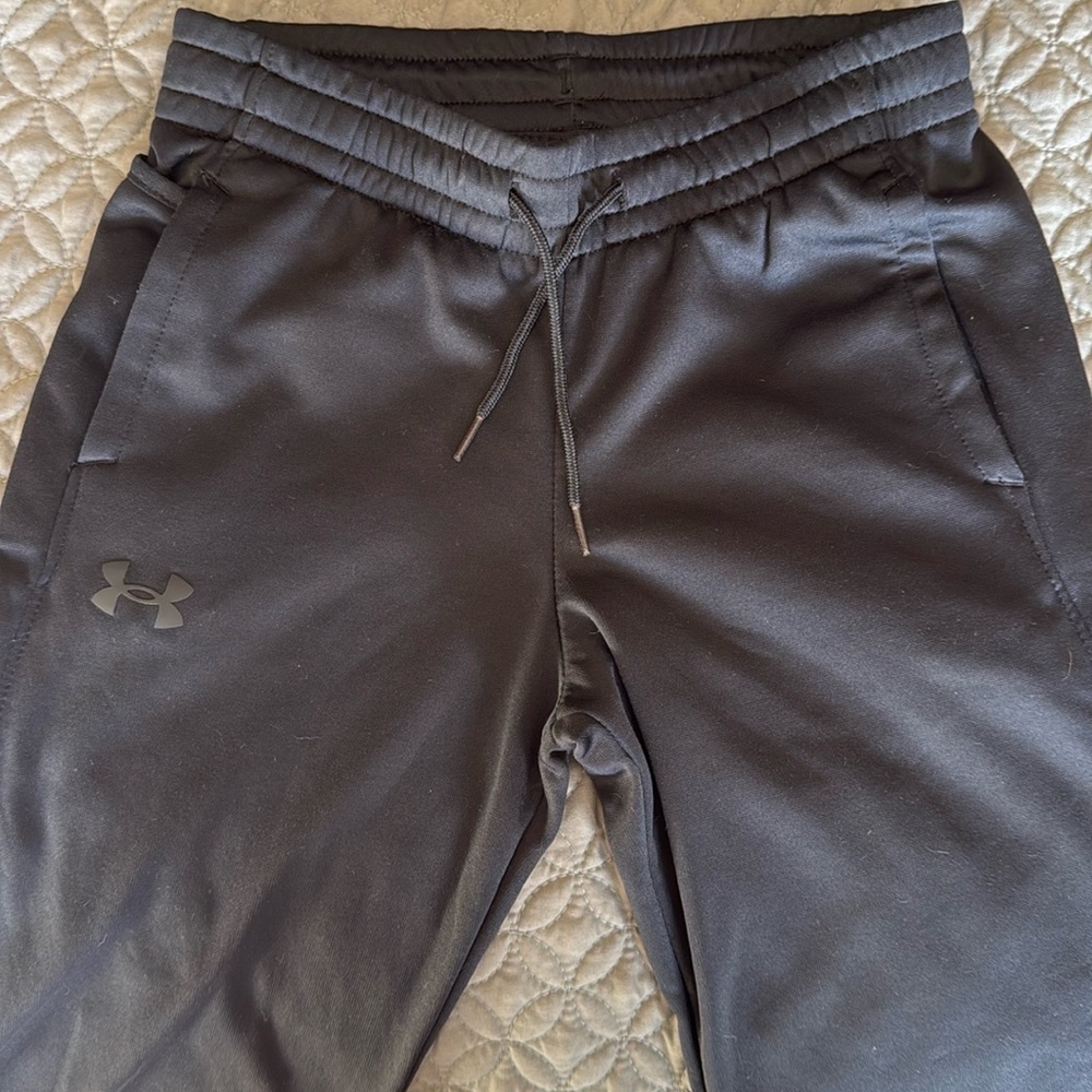 Youth large under armour track pants